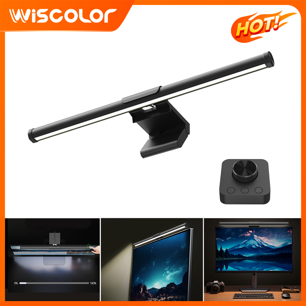 Tech Accessories For Desk - Setup Smart Wifi RGB Monitor Light
