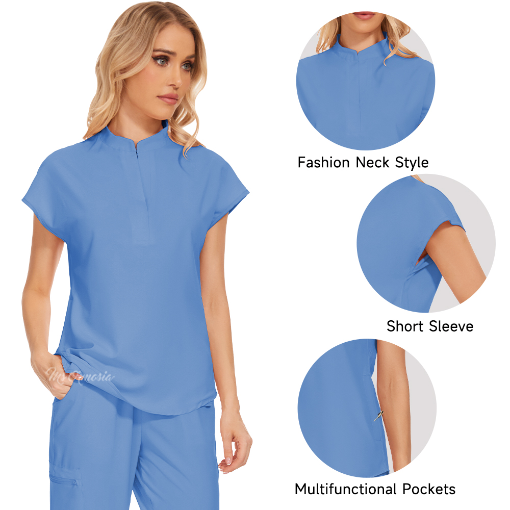 Medical Uniforms Women Scrubs  - đánh giá và giá Vet Tech Accessories