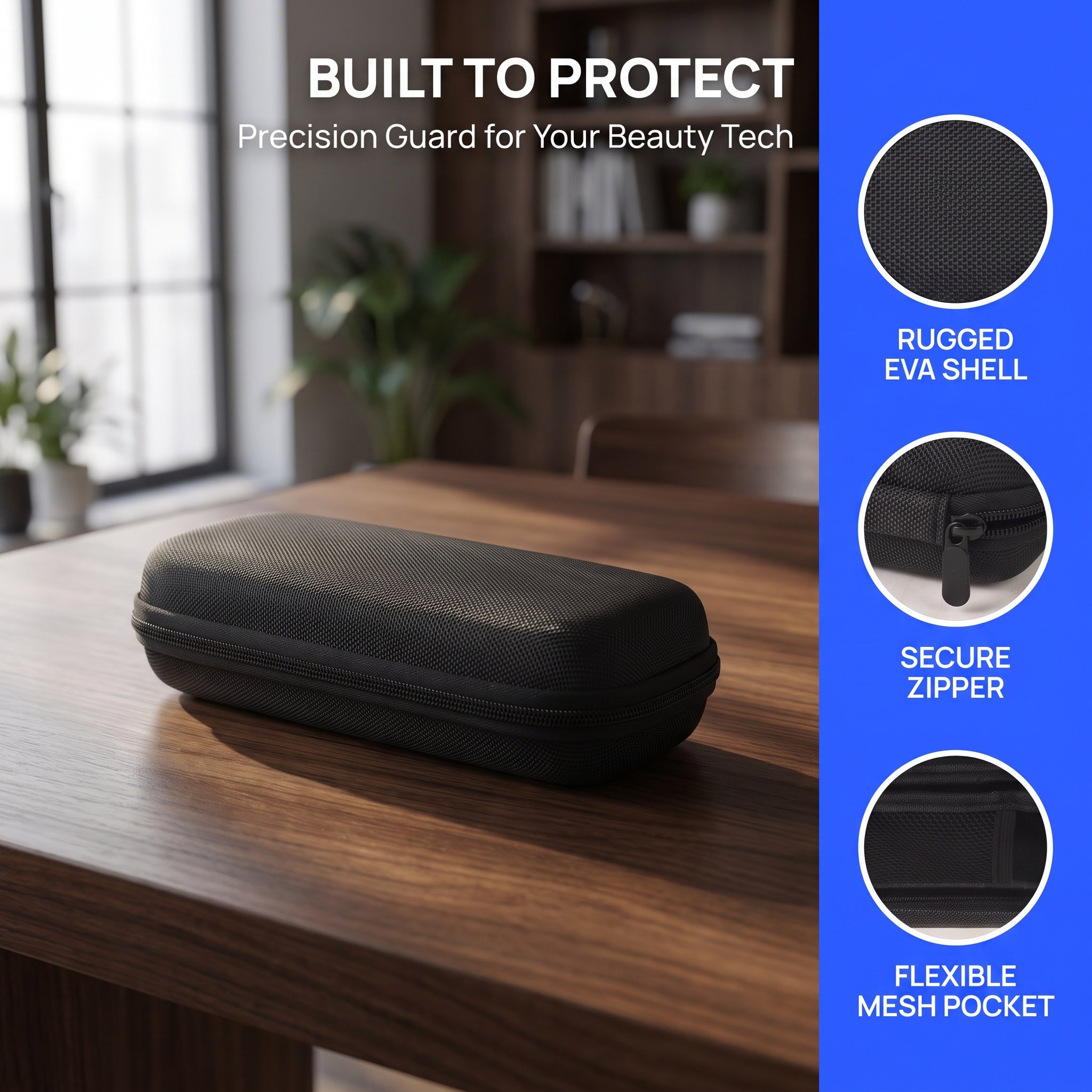 2Pcs Waterproof Eva Travel Cas - đánh giá và giá Tech Accessories Hard Case