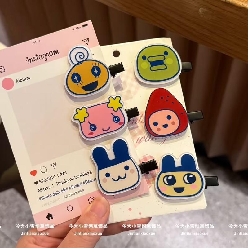 Tamagotchi Series Hairpin Cart - đánh giá và giá Tech Hair Accessories