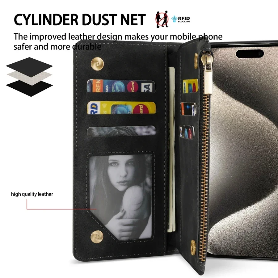 Wallet Multi-card Zipper Kicks - đánh giá và giá Tech Accessories Iphone