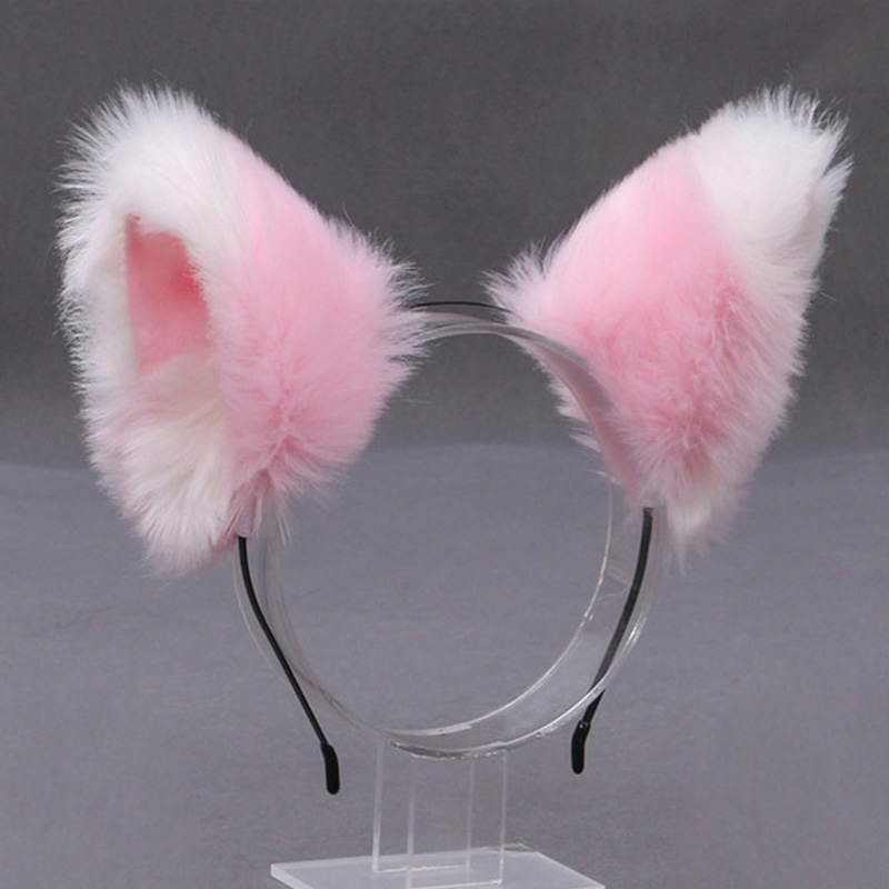 Fluffy Fox Cat Ear Plush Headb - đánh giá và giá Tech Hair Accessories