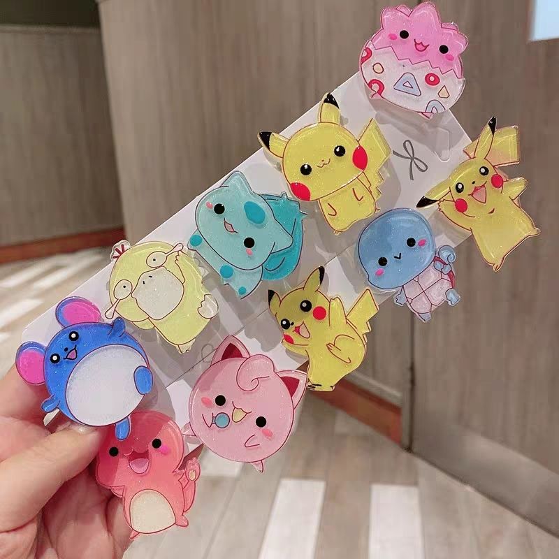 Pokémon Hair Clips Hairpins Cu - đánh giá và giá Tech Hair Accessories