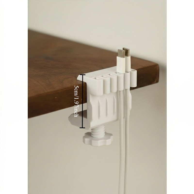 3 desktop cable manager clips  - đánh giá và giá Desk Cable Clip