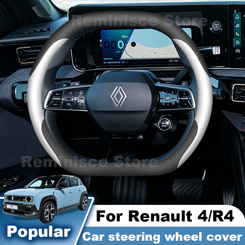 Leather Car Steering Wheel Cov - đánh giá và giá Tech Accessories Renault