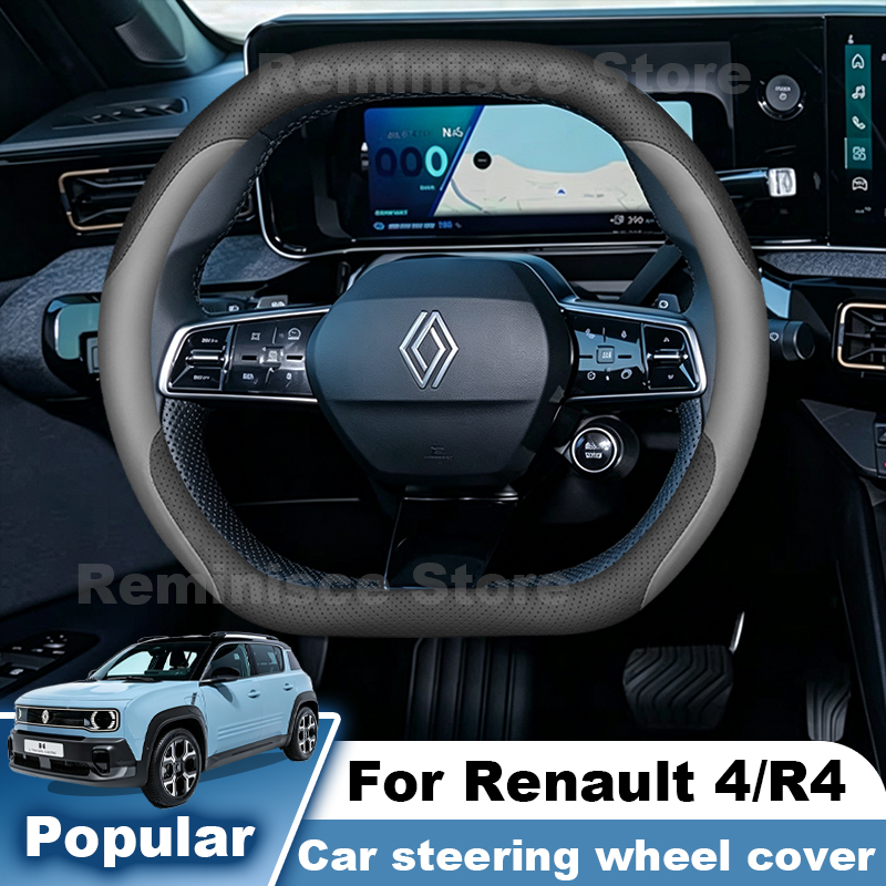 Leather Car Steering Wheel Cov - đánh giá và giá Tech Accessories Renault