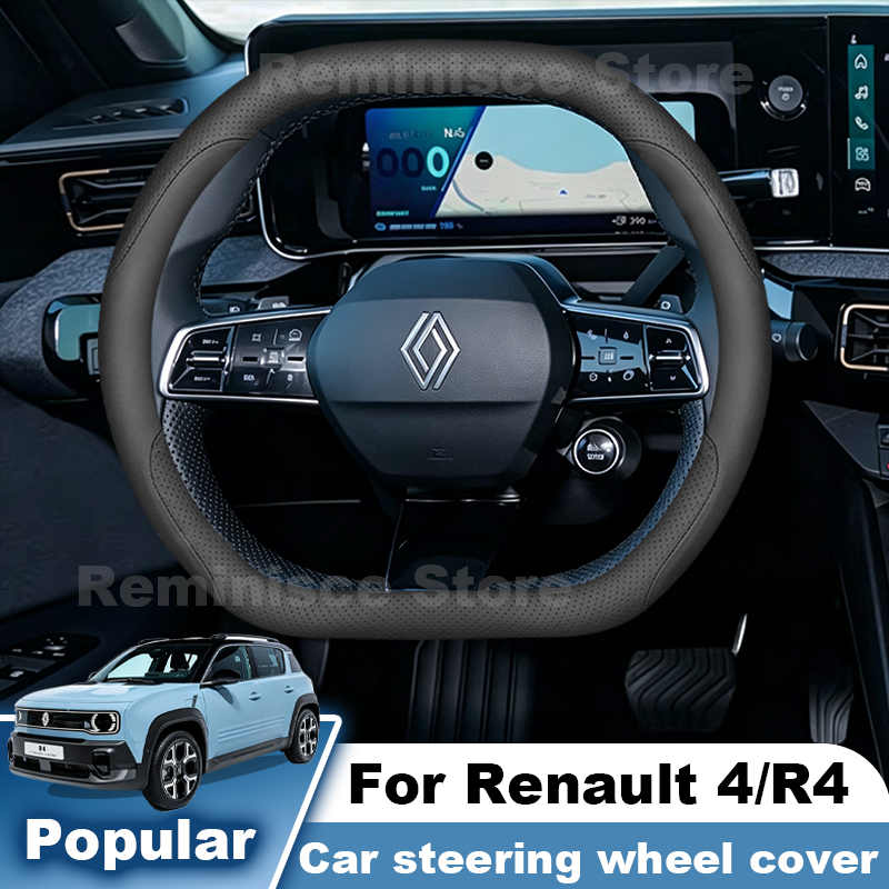Leather Car Steering Wheel Cov - đánh giá và giá Tech Accessories Renault