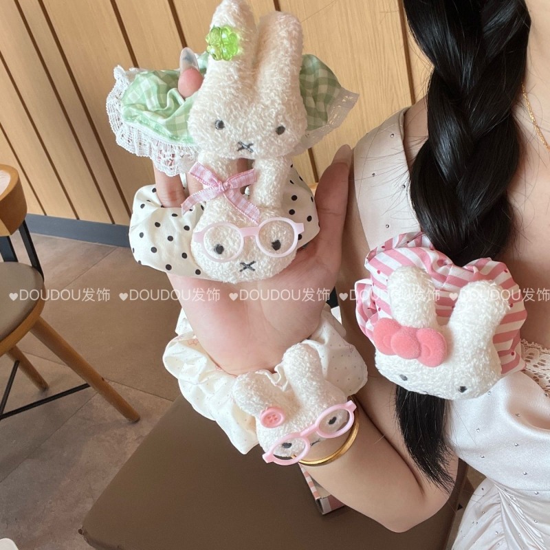 New Miffy Cute Hair Tie Large  - đánh giá và giá Tech Hair Accessories