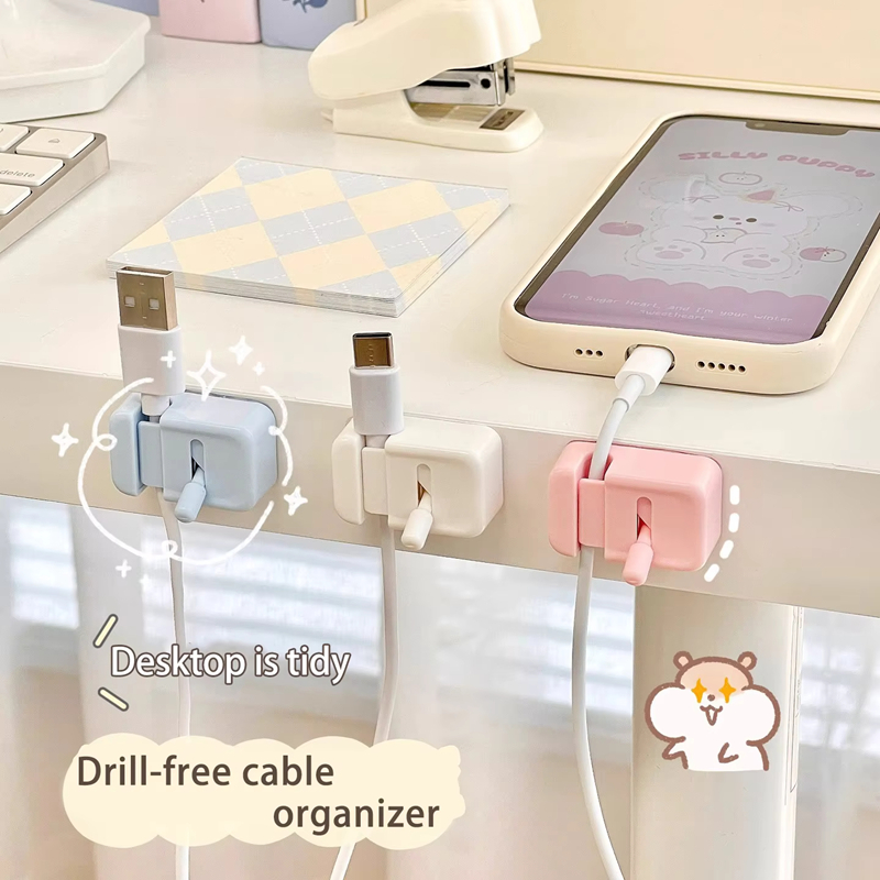 Cable Management Clip for Desk - đánh giá và giá Desk Cable Clip