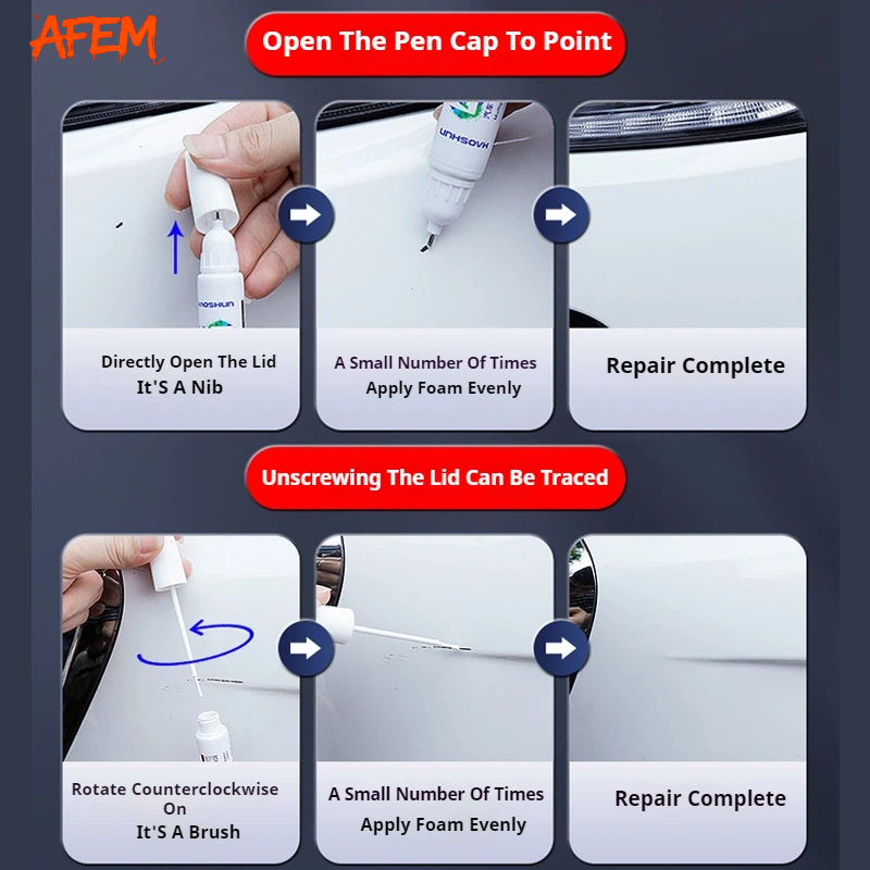 1 Car Paint Pen Scratch Repair - đánh giá và giá Tech Accessories Renault