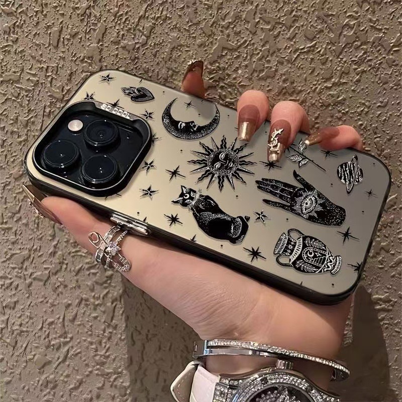 Sun Moon Cat Luxury Phone Case - đánh giá và giá Tech Accessories Iphone
