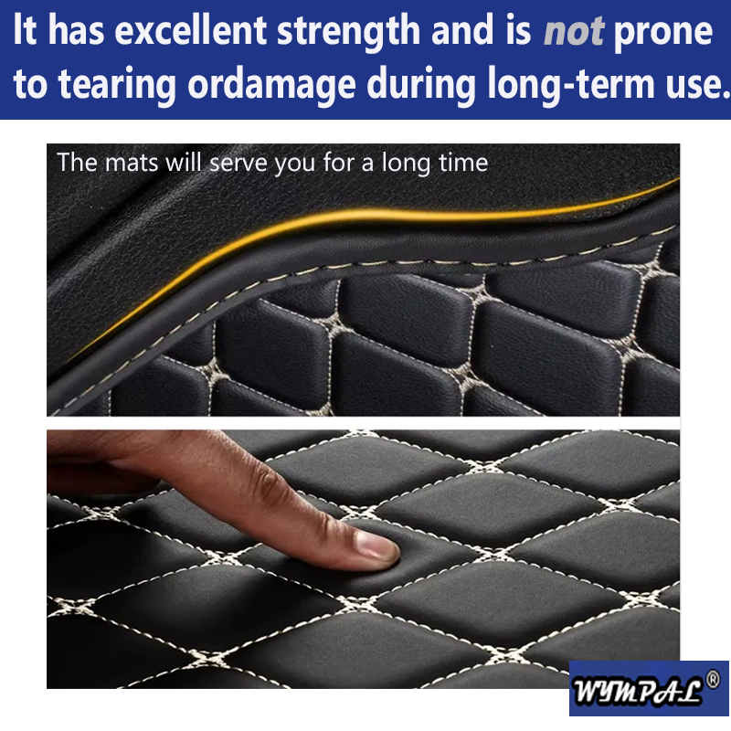 Luxury Leather Car Floor Mats  - đánh giá và giá Tech Accessories Renault