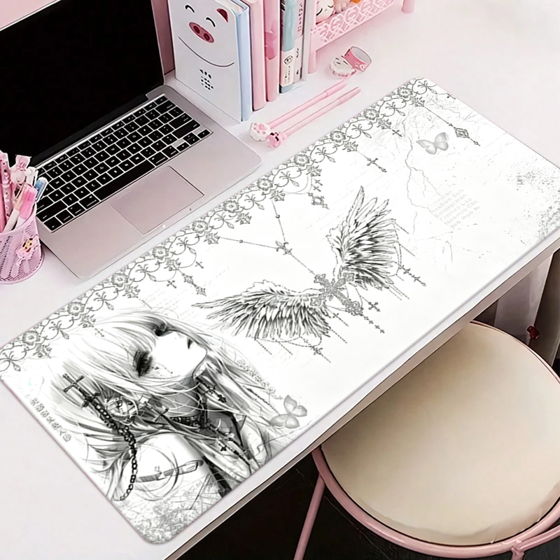 Leather Mousepad Black White A - đánh giá và giá Tech Accessories For Desk