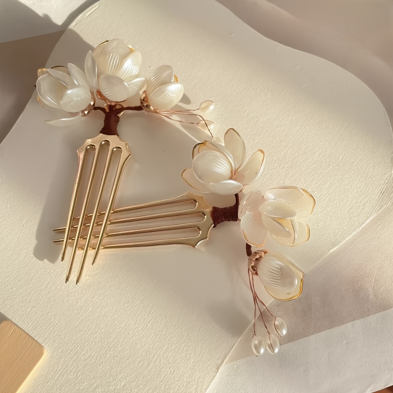 Chinese Style Shell Magnolia F - đánh giá và giá Tech Hair Accessories