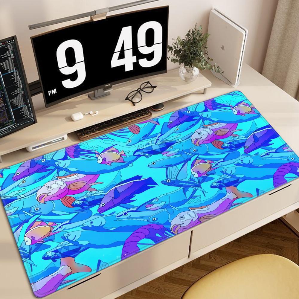 HD Printing Fish Rubber Mouse  - đánh giá và giá Tech Accessories For Desk